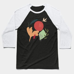 Abstract Autumn Baseball T-Shirt